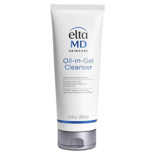 EltaMD Oil-In-Gel Facial Cleanser, Daily Gentle Face Cleanser, Removes Long-Wear Makeup, Sunscree...