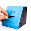 WeFoonLo Novelty Coin Money Eating Musical Face Bank Automatic Money Saving Collection Piggy Bank for Kids Children (Blue Brick)