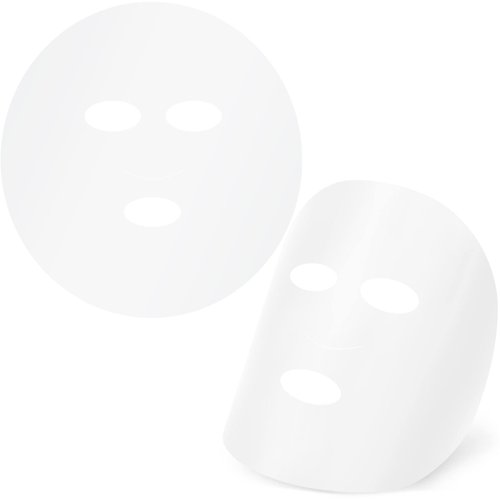PAGOW 400 Sheets Facial Mask Preservative Disposable, Plastic Thin Face Mask Skin Care, DIY Clear Face Mask Paper Beauty Sheets for Face Skincare Spa Wrap Moisture Retention…