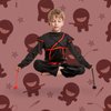 Ninja Party Favors Red and Black Stars Sticky Stretch Ninja Toys Elastic Funny Stars Toy for Ninja Birthday Party Favor Supplies (24 Pieces)