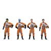 STAR WARS The Vintage Collection X-Wing Pilot 4-Pack, Ahsoka 3.75 Inch Collectible Action Figures