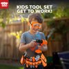 TOY Life Kids Tool Set with Kids Tool Belt & Toy Drill, Toddler Tool Set for Kids Pretend Play, Toy Tools Construction Tools Halloween Tool Costume Kids Tool Kit for Boys Girls 3 4 5 6 7 8 Years Old