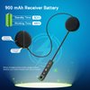 MAXTO Motorcycle Helmet Bluetooth Headset Outdoor Headset Hands-Free Speaker Bluetooth 5.3 EDR Wireless Motorcycle Headset Automatic anwser Motorcycle Headset High Sound Quality Headphone