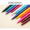 Kyannkara Liquid Eyeliner Colorful Matte Glitter Neon Eyeliner Pencil Pigmented Smudgeproof Long Last Gel Eye Liner（Q04）