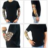 HOVEOX 20PCS Temporary Tattoo Arm Sleeves Arts Fake Temporary Tattoo Arm Sunscreen Sleeves Stockings Slip Accessories Halloween Tattoo