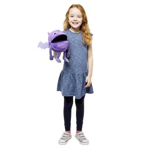 The Puppet Company Baby Monsters Purple Monster Hand Puppet