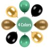 Green and Brown Balloons, Camo Balloons Camouflage Party Balloons Green Black Latex Balloons Metallic Gold Balloon for Kids Adults Hunting Birthday Soldier Army Theme Party Jungle Camping Decorations