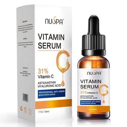Vitamin C Serum for Face 2oz 31% Vitamin C Facial Moisturizer Serum Anti Aging Serum Reduces Age ...