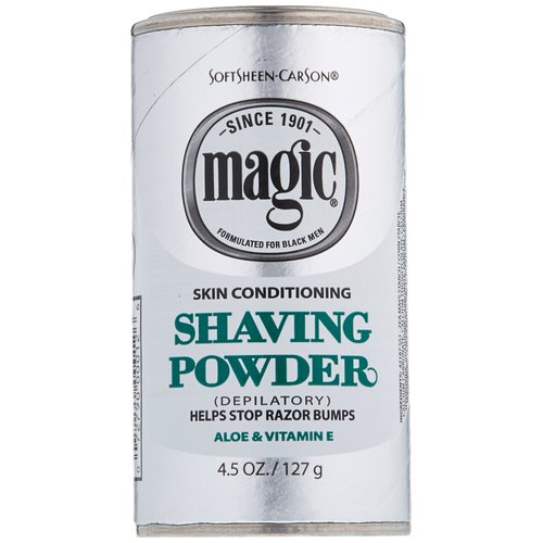 Magic Platinum Shaving Powder 4.5oz. Skin Conditioning (2 Pack)