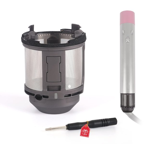WYWY.Wide Inner Filter Replacement for Dyson Airwrap Hair Styler HS01 HS05 Models, Small Silicon Heater Surface Hair Styler Filter