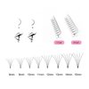 Premade Volume Lashes 6D-C-0.07-11mm, Premade Fans Eyelash Extensions 0.07&0.10 Volume Lash Extensions C D curl 8-15 mm Length Pre made Lash Fans