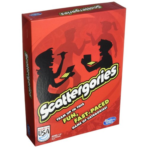 Scattergories Board Game, Game of Categories, Family Board Games for Adults and Teens, Fun Party Games for 2 to 4 Teams, Word Games, Ages 13+