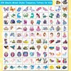 CHARLENT 204 PCS Individually Wrapped Temporary Tattoos for Kids - Fun Tattoos for Boys Girls Birthday Party Favors Goodie Bag Fillers
