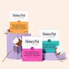 The Honey Pot Company - Organic Tampons w/Bio Plastic Applicator - Feminine Menstrual Products – Natural, Plant-Based - Regular Absorbency Unscented Tampons - 18 Count