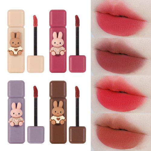 ICE LOVE Semi Matte Velvet Lipstick, Long Lasting Waterproof Long Wear Lip Stain,Lip Makeup for Womman. (IL-H9440B)