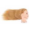 24"-26" 100% Human hair Mannequin head Training Head Cosmetology Manikin Head Doll Head with free Clamp (Blonde Hair)