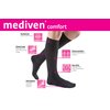 mediven comfort for women, 20-30 mmHg, Calf High Compression Stockings, Open Toe, natural, V-Extra Wide - Petite