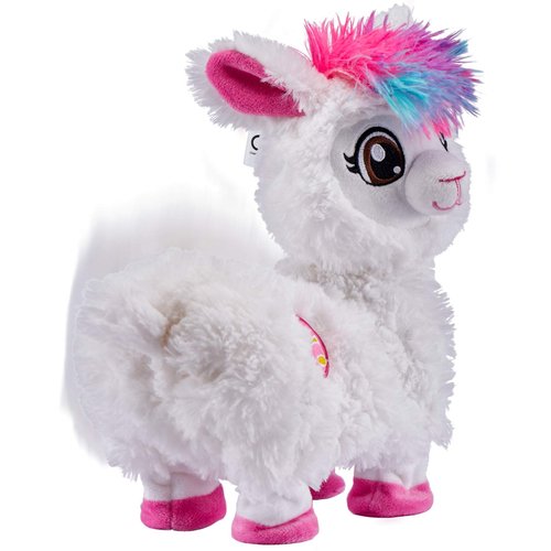 Pets Alive Boppi The Booty Shakin Llama Battery-Powered Dancing Robotic Toy by Zuru White
