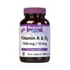 Bluebonnet Nutrition Vitamin A & D3 25,000 IU/1,000 IU from Deep Sea, Cold Water, Fish Oil - For Eye Health & Immune Function* - Gluten Free - Dairy Free - Molecularly Distilled - 100 Softgel/Servings