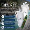 Survivor Filter Portable Water Filter Straw - Water Filter Camping, Travelling and Hiking - BPA-Free