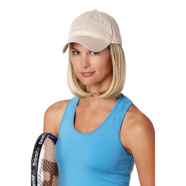 Henry Margu Hair Accents Classic Beige Baseball Cap Wig (24H18 - LIGHT ASH BROWN/GOLD BLONDE HIGHLIGHTS)