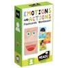 HEADU Emotions and Actions Flash Cards Montessori, Educational Toys for Boys and Girls Ages 1-4 Years Old, Toddler Learning Toys, Teacher Homeschool Supplies, Birthday
