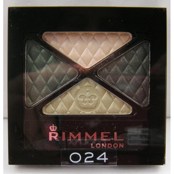 RIMMEL LONDON Glam Eye Shadow Quad-RLESGQ24 Green Sapphire