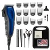 Wahl USA Self Cut Compact Corded Clipper Personal Haircutting Kit with Adjustable Taper Lever, and 12 Hair Clipper Guards for Clipping, Trimming & Personal Grooming – Model 79467