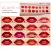Lovelycat Lipstick Set, 16 Cute Capsule Long Lasting Waterproof Lipstick for Women, Velvet Matte Finish, All Skin Tones