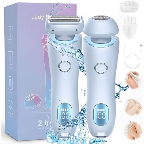 Solys Razor for Women, Dusk Razor for Women, Glide Pro 3.0 Razor, Dusk Official Razor, Dusk Electric Razor for Women, Duskofficial Razor, Dusk Official Electric Razor (Blue)