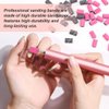 Rolybag Sanding Bands for Nail Drill Nail Sanding Bands Professional Sanding bit Nails 240 Pieces 4 Color Coarse Fine Grit Efile Sand Set 80#120#180#240# 2 Pieces Nail Drill Bits