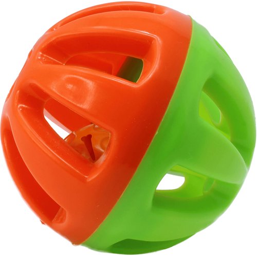 Bonka Bird Toys 1404 3" Big Ball Bird Parrot cat Dog Kid Foot Talon Toy Party Favor Craft Part (1 Piece)