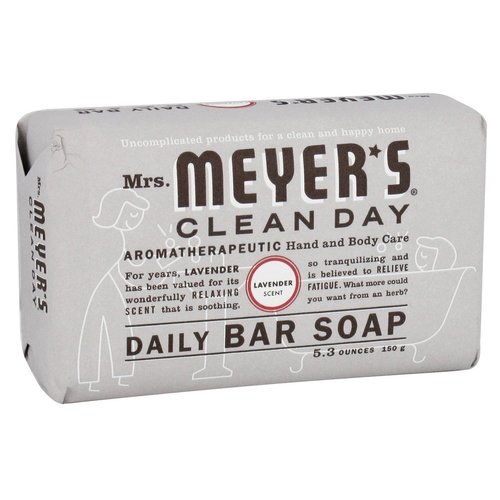 Mrs. Meyer's Bar Soap, Lavender, 5.3 Ounce