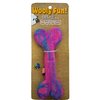One Pet Planet Wool Dog Toy, 6.5-Inch, Magenta