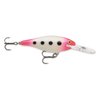 Rapala Shad Rap Lure, Size 05, 2" Length, 4'-9' Depth, 2 No 8 Treble Hooks, Demon, Per 1