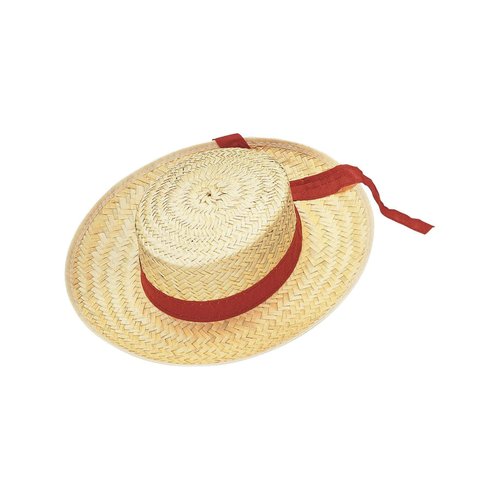 Rubie&#39;s mens Straw Gondolier Hat Party Supplies, Multicolor, One Size US