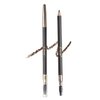 GLORAY Eyebrow Pencil Double Sided - Professional Hard Formula Brow Pencil Precision for Defined Brows Grooming with Metal Cover