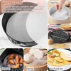 6 Inch Round Parchment Paper, Set of 200, Non Stick Burger Patty Paper/Small Round Parchment Paper for Springform Pan, Round Cake pan and Smash Burger Press (4.5/5.5/7/8/9/10/12in Optional)
