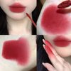 Pakivs 3PCS Matte Liquid Lipstick set,Cute Rabbit Lip Gloss Velvet 2 in 1 Key Chain Lip Stain,Waterproof Non-Stick Cup Long Lasting Lip Clay Cute Makeup for Girls