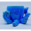 Bath and Body Works Blue Ceramic Octopus Foaming Hand Soap Holder Sleeve