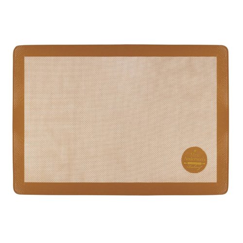 Mrs. Anderson’s Baking Non-Stick Silicone Full-Size Pastry Rolling and Baking Mat, 16.5-Inch x 24.5-Inch