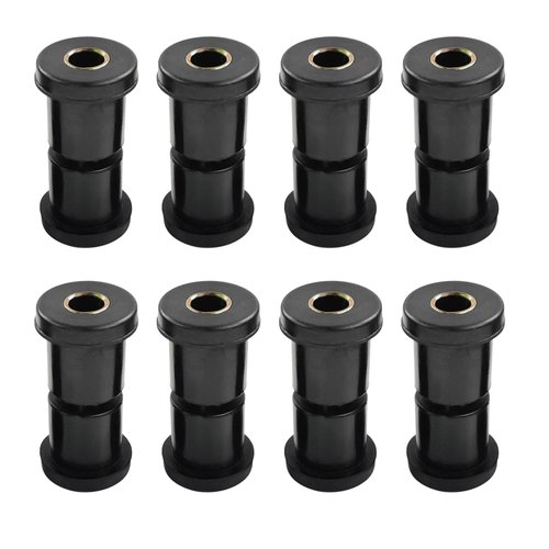 Huskey Club Car DS Golf Cart Front & Rear Leaf Spring Bushing Kit for 1981-Up Models, Replaces OEM Sleeve Part No#: 1012303 and Bushing Part No#: 1015583