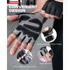 VINSGUIR Workout Gloves for Men and Women, Weight Lifting Gloves with Excellent Grip, Lightweight Gym Gloves for Weightlifting, Cycling, Exercise, Training, Pull ups, Fitness, Climbing and Rowing