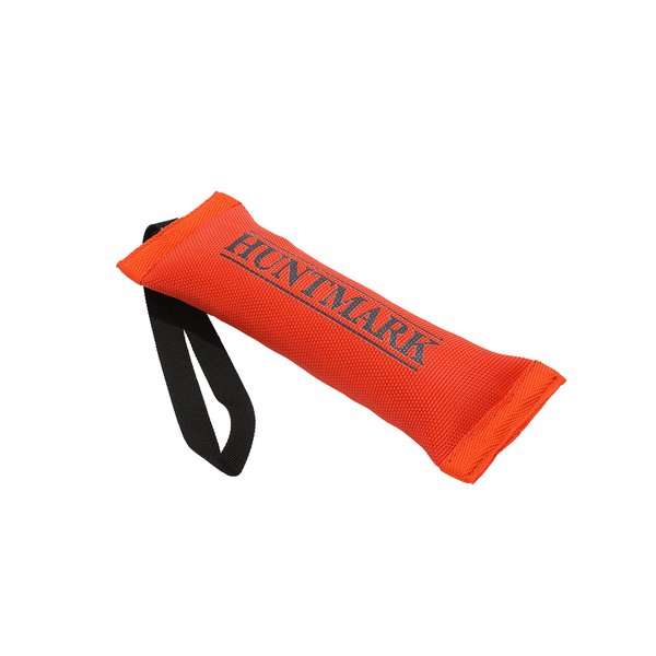 HUNTMARK Firehose Puppy Training Dummy 9.5” x 2.5” –– Durable and Reliable Training Puppy - Waterfowl Sporting Dog Retriever Training – Bumper for Hunting Puppies (1, Orange, Puppy)