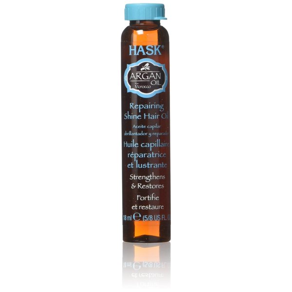 Hask Argan Oil Repairing Shine Hair Oil 5/8 oz (Pack of 12)