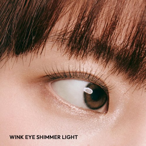 JAVIN DE SEOUL Wink Eye Shimmer I Light - Versatile Illuminator, Highlighter, Buildable Eye Shadow, Adds Radiant Glow for Eyes and Face, 6g (03 Dawn Rose)