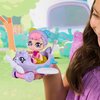 Kindi Kids Minis - Rainbow Kate's Airplane - Collectible Vehicle and Posable Bobble Head Figurine 2pc