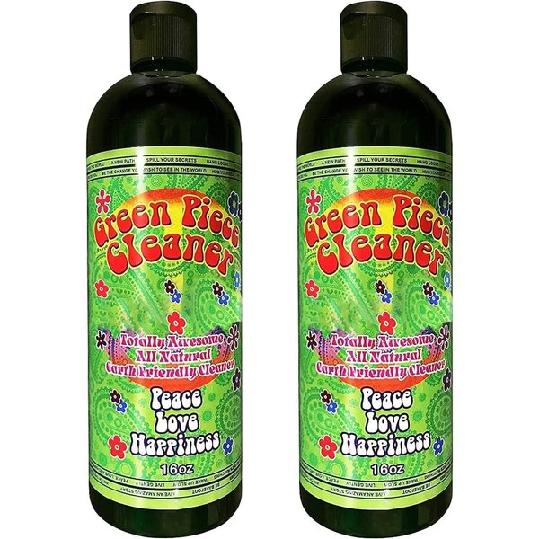 Green Piece® Glass Cleaner 2 Bottles-16 oz