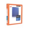 Staples 82654 Standard 1-Inch 3-Ring View Binder Orange (26436-Cc)