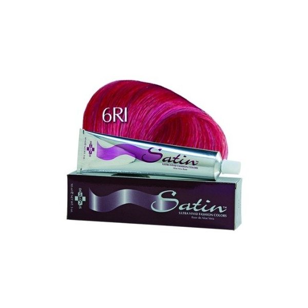 Satin Hair Color - ultra vivid fashion colors - 6RI